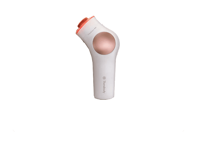 Masajeador facial - Therabody TheraFace PRO, Para Cara, Terapia de luz LED, Microcorriente, Limpieza Profunda, Blanco