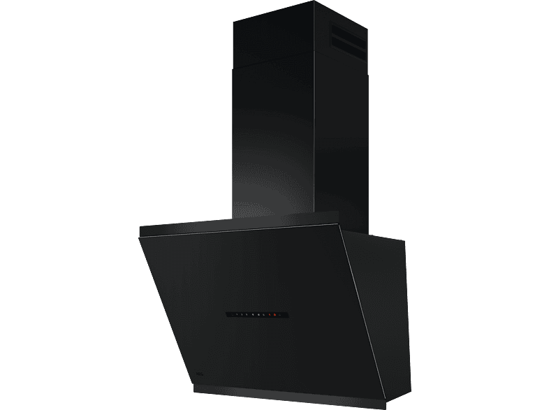 Campana decorativa - AEG Serie 7000 SilenceTech GV77D61ST, 3 velocidades, 760 m³/h, 63 cm, Negro Mate