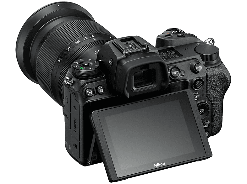 Cámara EVIL - Nikon Z 6II + 24-70 F4, 24.5 MP, 8.12 cm, ISO 100-51 200, WiFi, Dual Expeed, Negro
