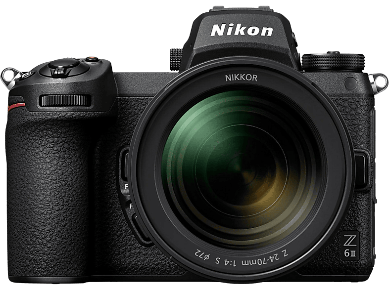 Cámara EVIL - Nikon Z 6II + 24-70 F4, 24.5 MP, 8.12 cm, ISO 100-51 200, WiFi, Dual Expeed, Negro