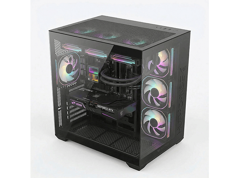 PC Gaming - PC Racing Atlas, AMD Ryzen™  7 5700X, 32 GB RAM, 1 TB SSD, GeForce RTX™ 5070, Windows 11 Pro, Negro