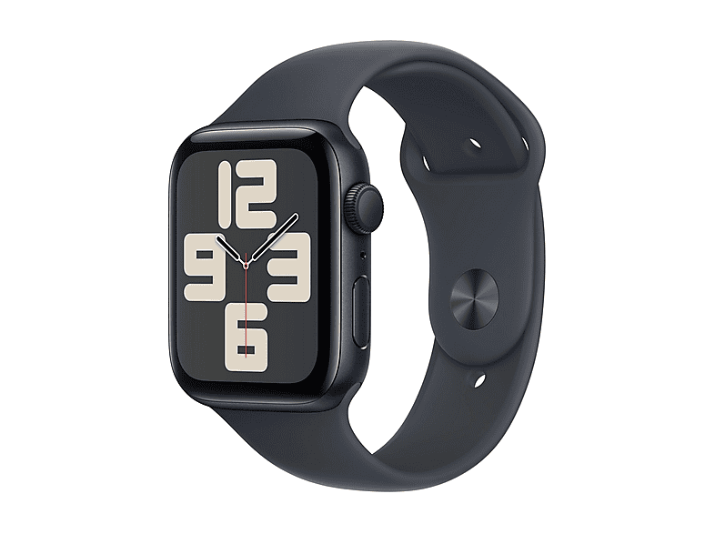 Smartwatch - Apple APPLE WATCH SE 44 MI AL MI SB ML GPS, 140 a 245 mm, Negro