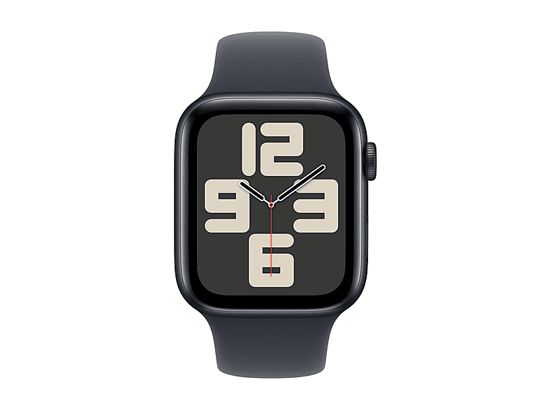 Smartwatch - Apple APPLE WATCH SE 44 MI AL MI SB ML GPS, 140 a 245 mm, Negro