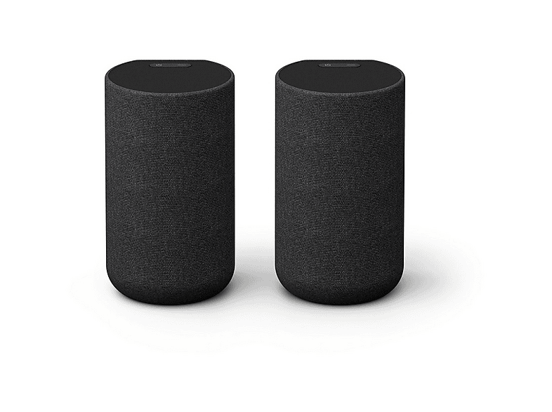 Altavoz estéreo - Sony SA-RS5, Pack 2 altavoces traseros inalámbricos para barras de sonido serie HT-A, 180 W, Negro