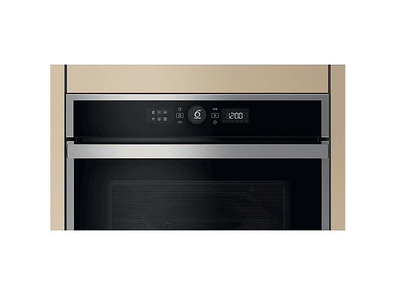 Microondas integrable - Whirlpool WMW47HMX, 3200 W, 40 l, Negro, Acero inoxidable