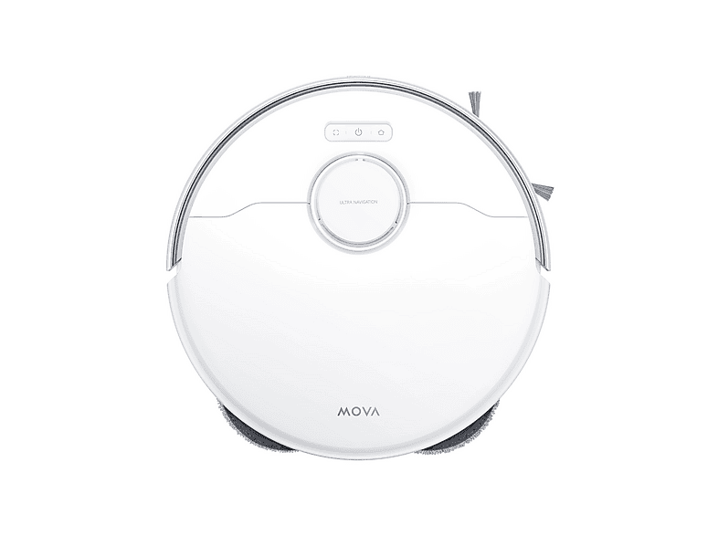 Robot aspirador - Mova Mova P50 Ultra, 700 W, Potencia de succión 19 kPa, Depósito 0,3 l, Autonomía 1 min, Blanco