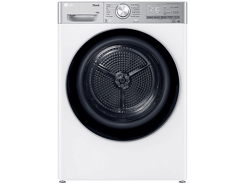 Secadora bomba de calor - LG RH10V9AV2WR, White