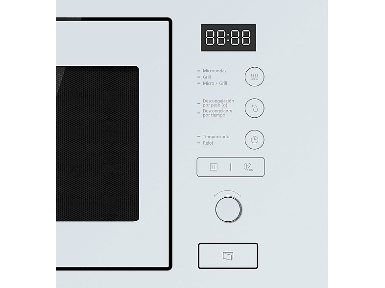 Microondas - Aspes AMWI2800DGB, 1 kW, 5 potencia, 20 l