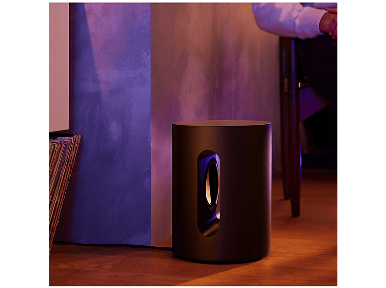 Subwoofer - Sonos Sub Mini, Dos woofers de 6", 5 GHz, Negro