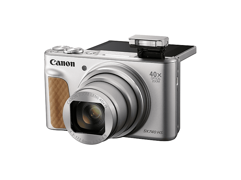 Cámara compacta - Canon PowerShot SX740 HS LITE EDITION, 20,3 megapixel, (4K) 3840 x 2160, 29,97/25 fps (Full HD) 1920 x 1080, 59,94/50/29,97/25 fps