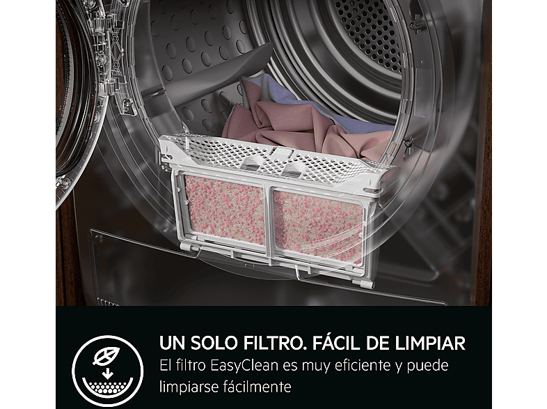 Secadora bomba de calor - AEG TR718A2OB, 1 kg