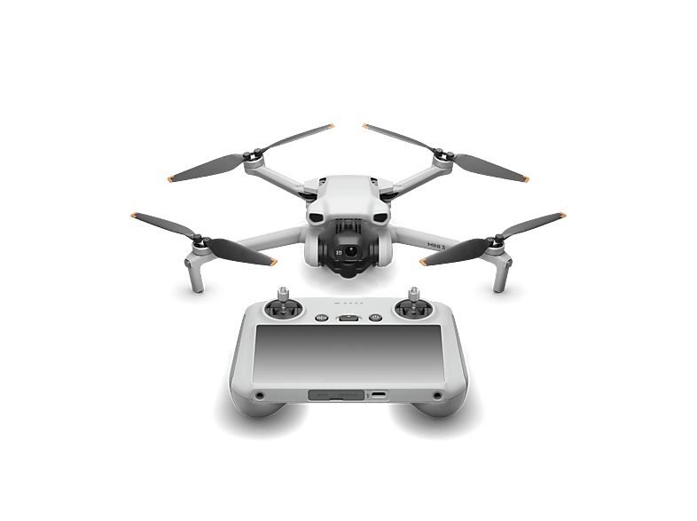 Dron - DJI Mini 3 Fly More Combo, Con mando DJI RC, Hasta 38 min, QuickShots y QuickTransfer, 4K/30 fps, Blanco