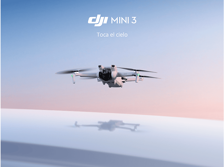 Dron - DJI Mini 3 Fly More Combo, Con mando DJI RC, Hasta 38 min, QuickShots y QuickTransfer, 4K/30 fps, Blanco