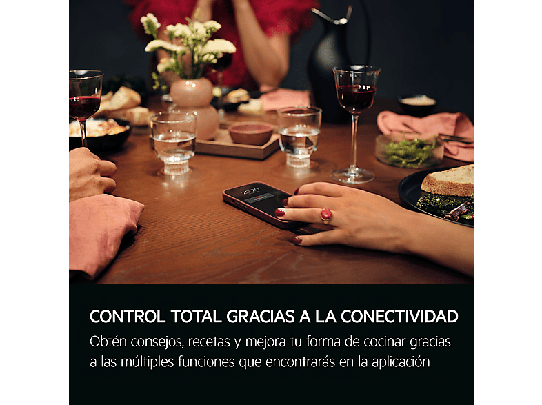 Horno pirolítico - AEG TA7PK721B, Integrable, Pirolítico, 45 l, 595 mm, Negro