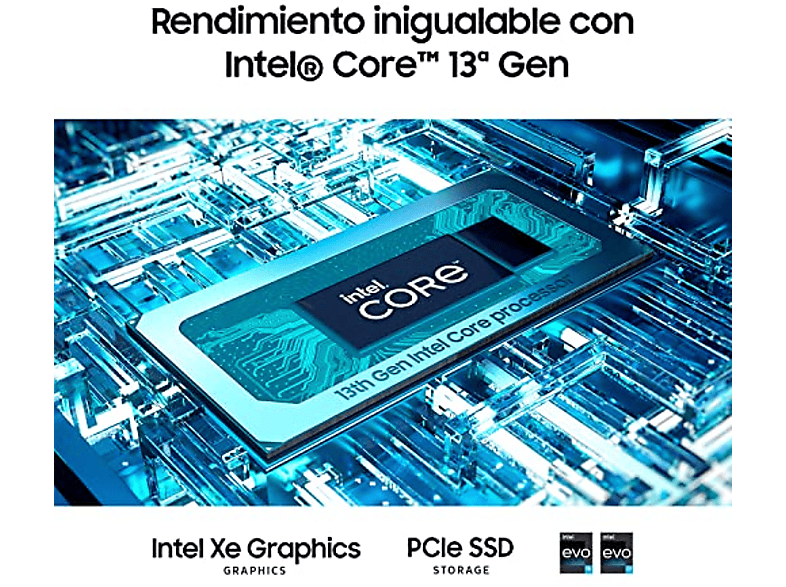 Convertible 2 en 1 - Samsung Galaxy Book3 360, 13.3" FHD, Intel® Evo™ Core™ i5-1340P, 16GB RAM, 512GB, W11H, Teclado QWERTY español, Graphito