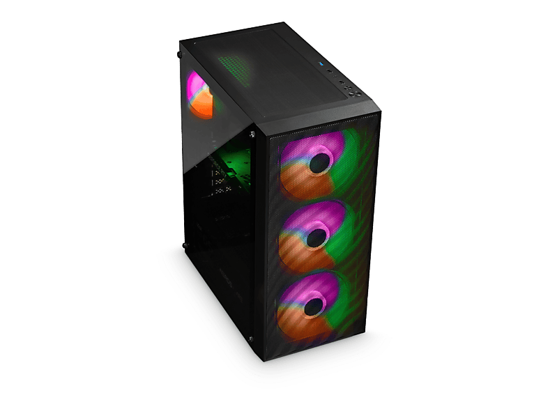 PC Gaming - Cybernerds | P3 | Pro Gaming |, AMD Ryzen 5 5500, 32 GB RAM, 2000 GB SSD, GeForce RTX™ 5060, Windows 11, Negro | Blanco