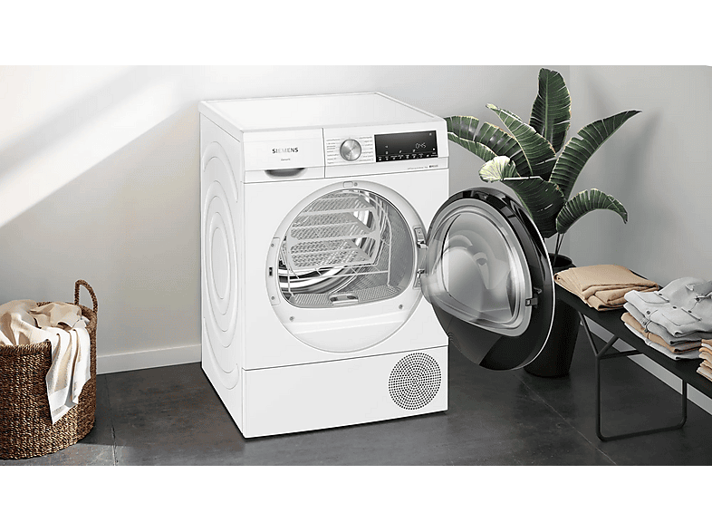 Secadora de condensación - Siemens iQ500 WQ45G2D0ES, Eléctrico, White