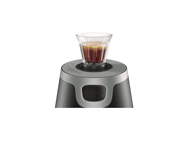 Cafetera de cápsulas - Delta Q Rise con Starck, 19 bar, 1 l, 1250 W, Negro