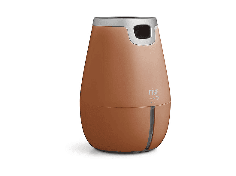 Cafetera de cápsulas - Delta Q Rise con Starck, 19 bar, 1 l, 1250 W, Terracota