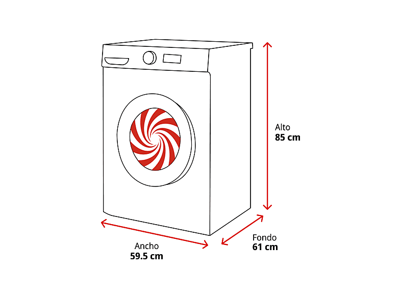 Lavadora secadora - Haier I-Pro Series 3 HWD90-B14939-IB, 9 kg+6 kg, 1400rpm, 15 programas, Motor Direct Motion, Vapor, Blanco