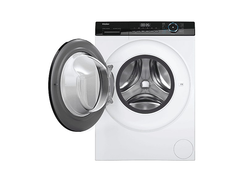 Lavadora secadora - Haier I-Pro Series 3 HWD90-B14939-IB, 9 kg+6 kg, 1400rpm, 15 programas, Motor Direct Motion, Vapor, Blanco