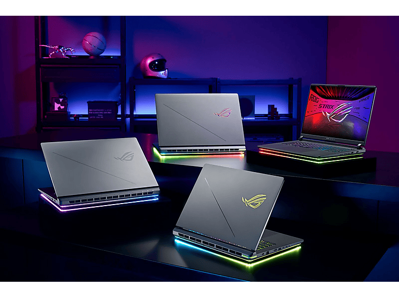 Portátil Gaming - ASUS ROG Strix G16 G615LR-S5177W, 16 " Full-HD, Intel Core Ultra 7, 255HX, 16 GB RAM, 1 TB SSD, GeForce RTX™ 5070 Ti, Gris