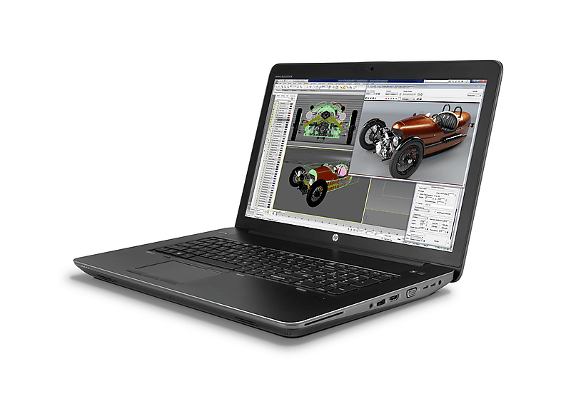Portátil - HP ZBook 17 G3, 17,3 " Full-HD, Intel® Core™ i5, i5-6440HQ, 8 GB RAM, 1000 GB HDD, Quadro M1000M, Windows 10 Pro (64 Bit), Negro