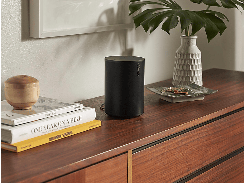Altavoz inalámbrico - Sonos Era 100, Sonos Voice Control, Trueplay™, Bluetooth, Negro