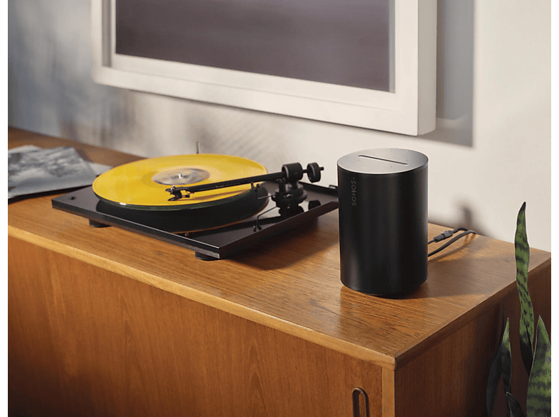 Altavoz inalámbrico - Sonos Era 100, Sonos Voice Control, Trueplay™, Bluetooth, Negro