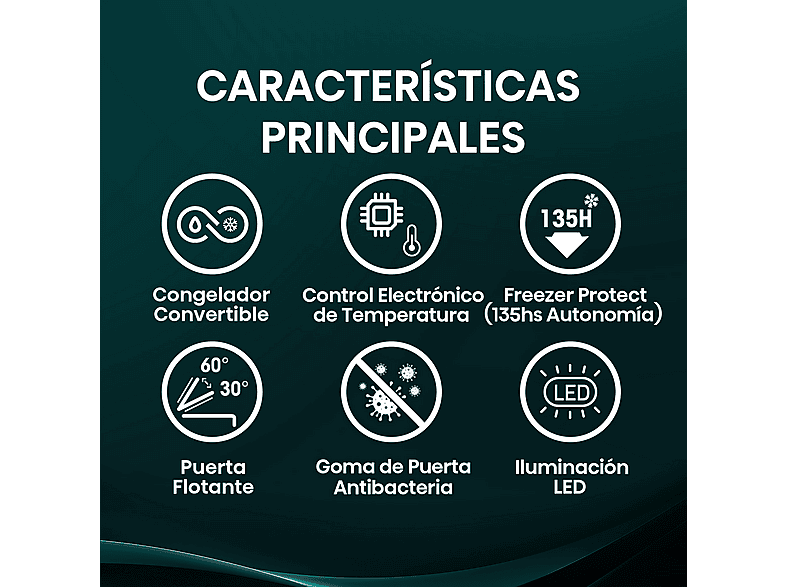 Congelador horizontal - Hisense FT386D4AWLYE, 84.7 cm, 297 l, Función Dual, Bordes suaves, Blanco