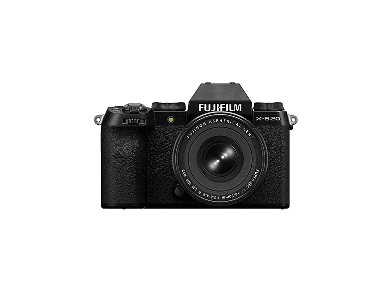 Cámara EVIL - Fujifilm X-S20, 26,1 megapixel, X-Trans CMOS, 6.2K, Black