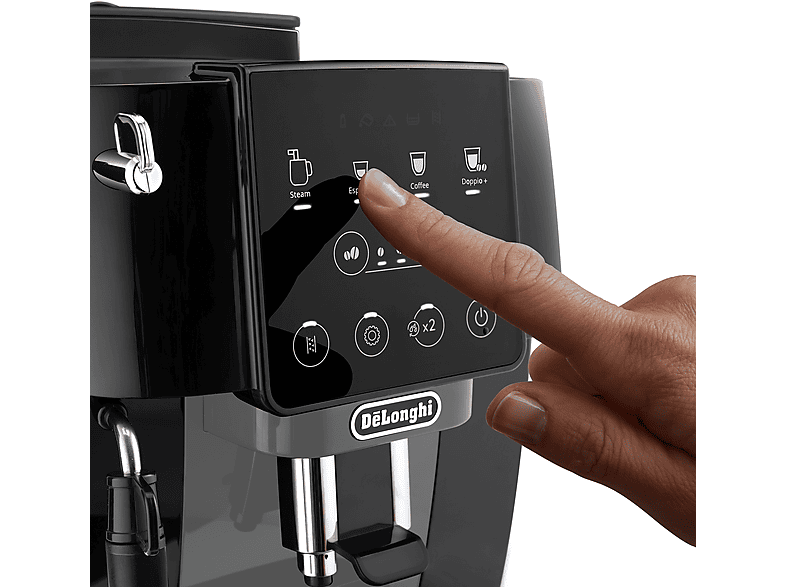 Cafetera superautomática - De Longhi, De'Longhi Magnifica Start ECAM220.21.BG, Molinillo integrado, Sistema Thermoblock, Vaporizador, 1450 W, 15 bar