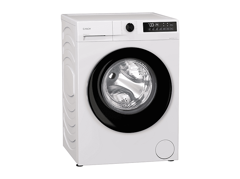 Lavadora carga frontal - Candy GD 410B8-S, 10 kg, 1400 rpm, 16 programas, Blanco