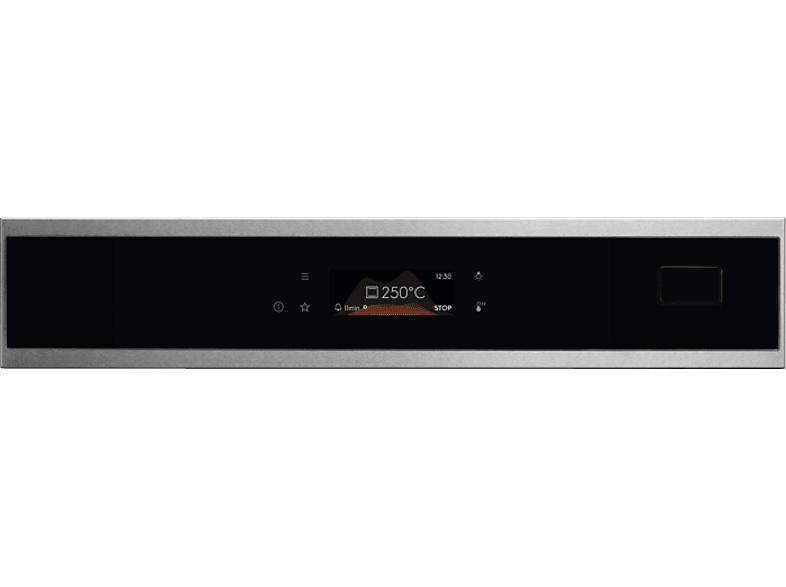 Horno a vapor - Electrolux EOB8S39X, Multifunción, Limpieza por vapor, 70 l, Sonda térmica, Pantalla táctil, 60 cm, Negro