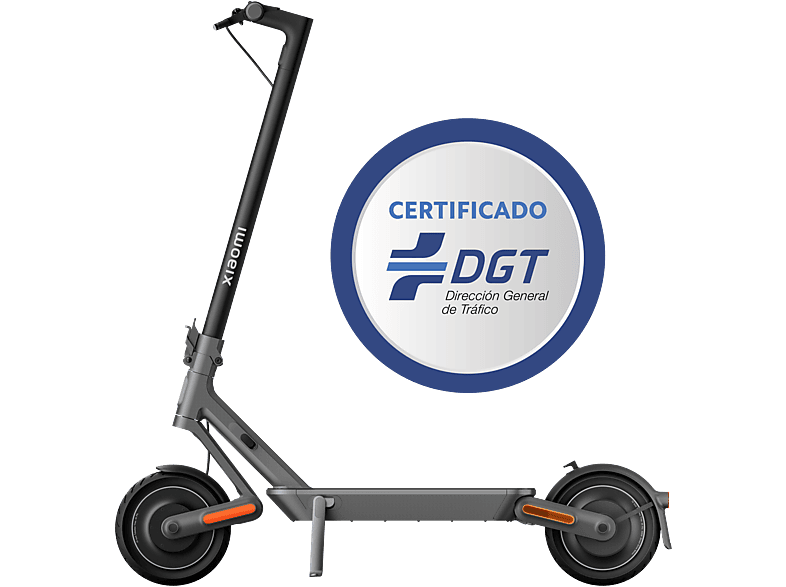 Patinete eléctrico - Xiaomi Electric Scooter 4 Ultra, Tipo 1 / VPL, Pot. nominal 500W, 70km autonomía, Vel. 25 km/h, Carga rápida, 12000mAh, Negro