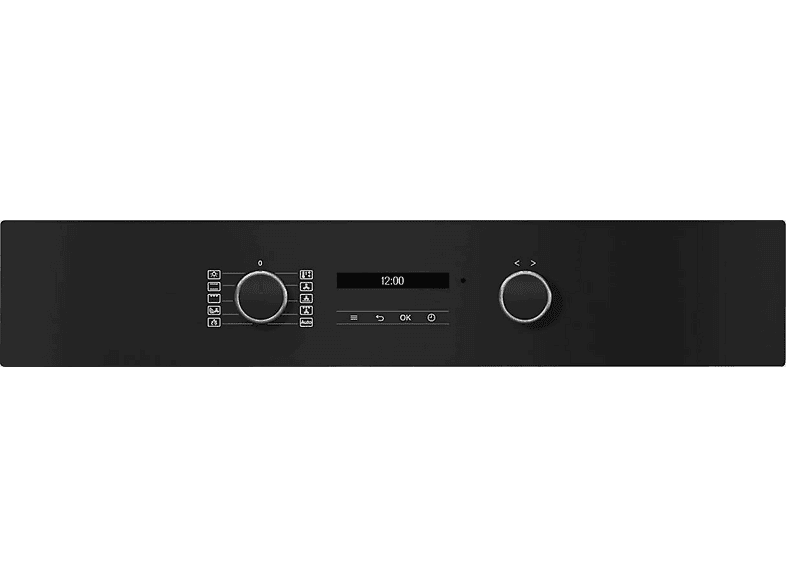 Horno - Miele H 2465 BP Active, Multifunción, Pirolítico, 76 l, 59.5 cm, Conectividad, Negro obsidiana