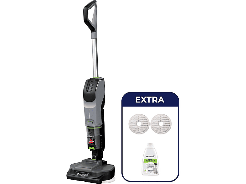 Aspiradora escoba - Bissell B3893N, 1000 W, Potencia de succión 46 AirWatt, Depósito 0,1 l, Multicolor
