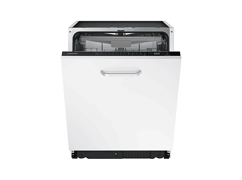 Lavavajillas integrable - Samsung DW60M6050BB/EO, 14 servicios, 7 programas, 59.5 cm, Función Higiene, Configuración Flexible, Sin Panelar