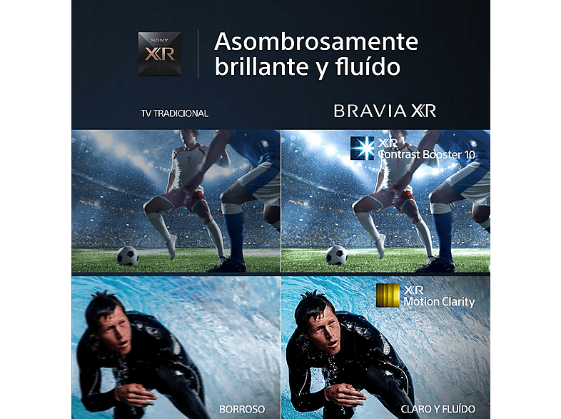 TV LED 98" - Sony BRAVIA XR 98X90L, Full Array LED, 4KHDR120, TDT HD, HDMI 2.1, Perfecto PS5, Google TV, Alexa, Eco, BRAVIA Core, Dolby Atmos / Vision