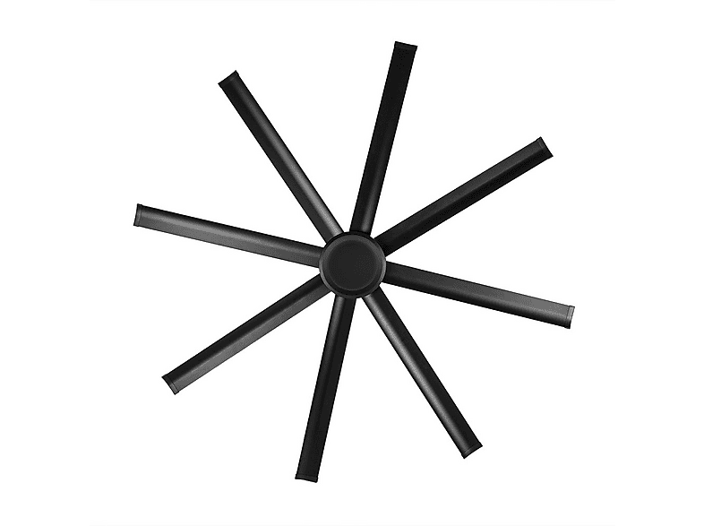 Ventilador de techo - Orbegozo CF 125300, 90 W, 6 velocidades, Negro