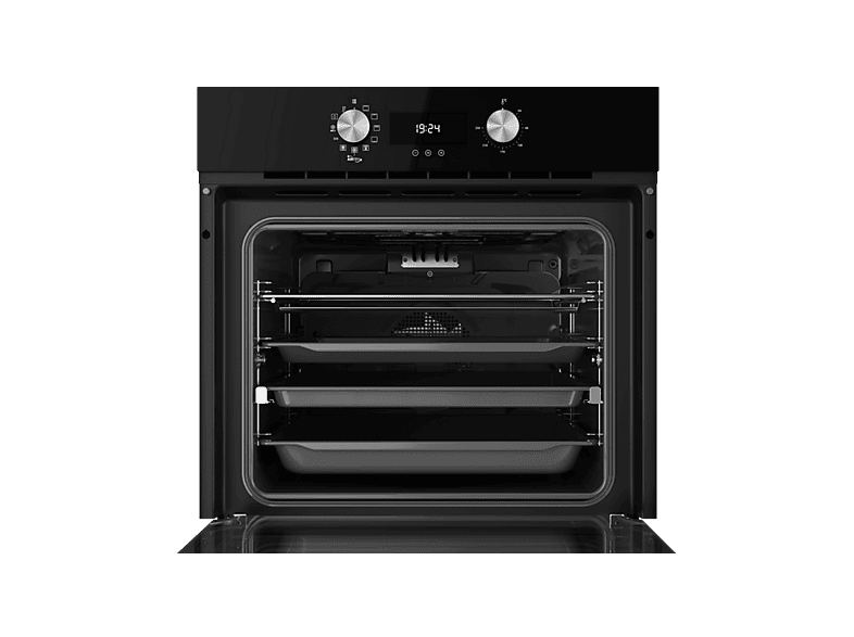 Horno - Teka Airfry HLB 8416, Multifunción, Limpieza por agua, 70 l, 59.5 cm, Calentamiento rápido, Función Airfry, Negro