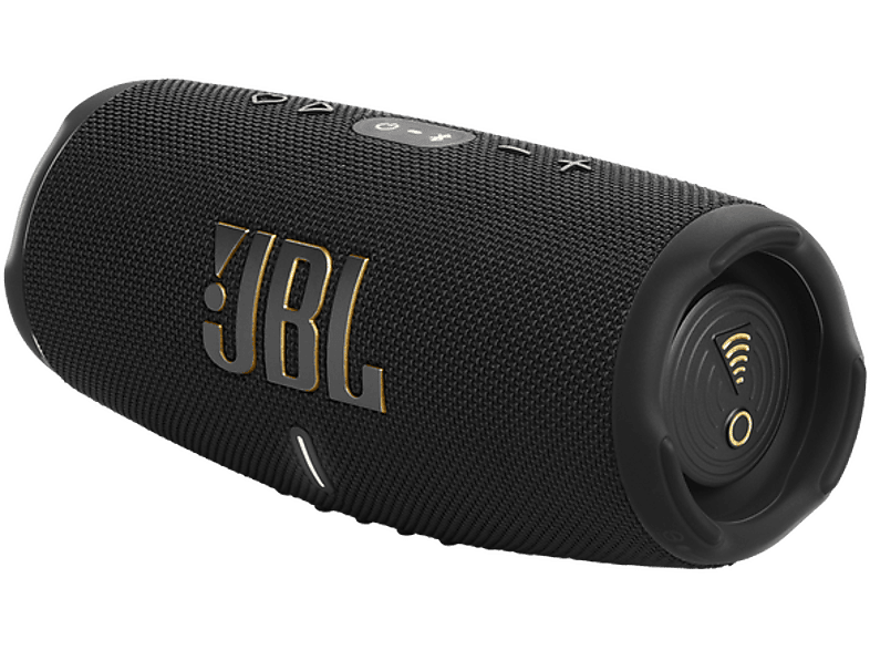 Altavoz inalámbrico - JBL Charge 5 Wi-Fi, 40 W, Bluetooth, 20 horas autonomía, Bajos potentes, IP67, Negro