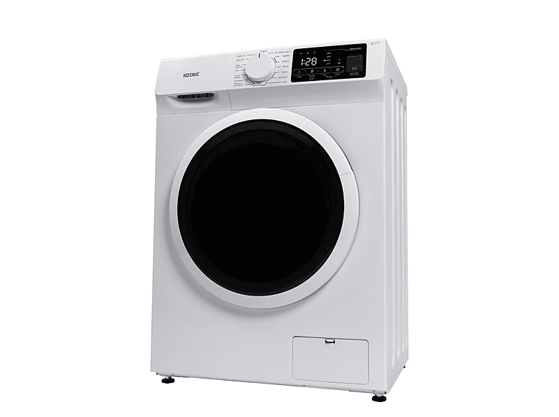 Lavadora carga frontal - Koenic KWM 9113 A INV, 9 kg, 1400 rpm, 14 programas, Botón de limpieza, Blanco