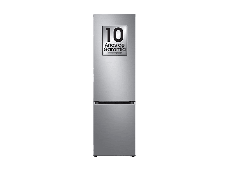 Frigorífico combi - Samsung Smart RB38C605DS9/EF, No Frost, 203 cm, 390l, All Around Cooling, WiFi, Inox