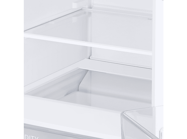 Frigorífico combi - Samsung SMART AI RB34C600CWW/EF, No Frost, 185.3 cm, 344l, All Around Cooling, WiFi, Blanco