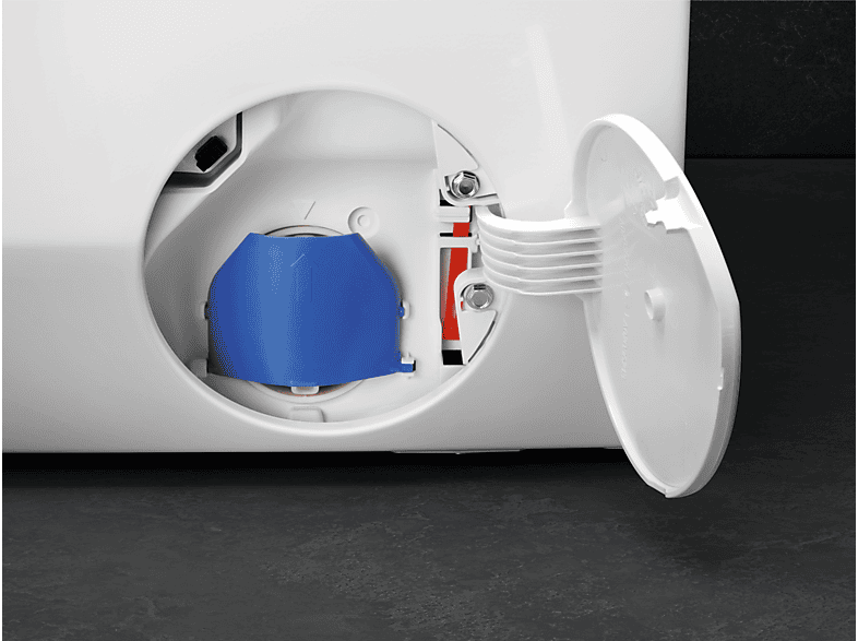 Lavadora secadora - AEG Serie 7000 DualSense LWR7316O4B, 10 kg + 6 kg, Blanco
