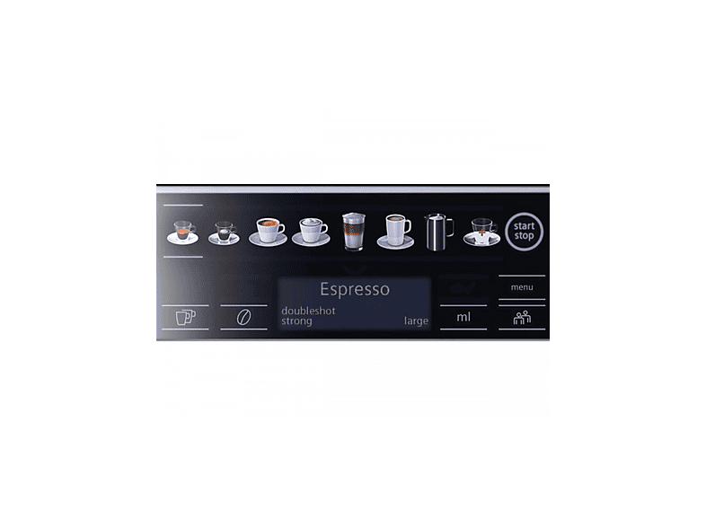 Máquina espresso - Siemens EQ.6 TE654319RW, 15 bar, 1500 W, 2 tazas, Negro