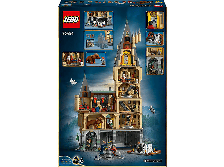 Juego de construcción - LEGO Harry Potter Castillo de Hogwarts: La Torre Principal - 76454, edad recomendada: 10 año(s), 2135 piezas