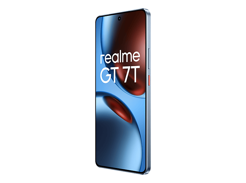 Smartphone - Realme GT7T 6.8P/5G/8N/12+256GB/BL, Azul, Móvil Sistema operativo propietario, 12 GB RAM, 6,8 " LTPS 2.5D, Dimensity 8400MAX, 7000 mAh