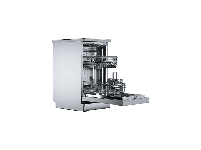 Lavavajillas - Teka DFS 24650, 9 servicios, 6 programas, 44.8 cm, Display LED, Programa Whisper, Inox